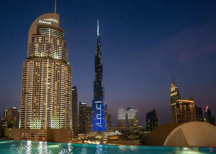 Ch Urban Haven - 1Br At Boulevard Point With Burj & Fountain Views