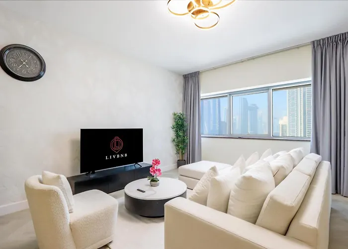 Livbnb Suites - Burj Khalifa View 2Br Spacious Apt