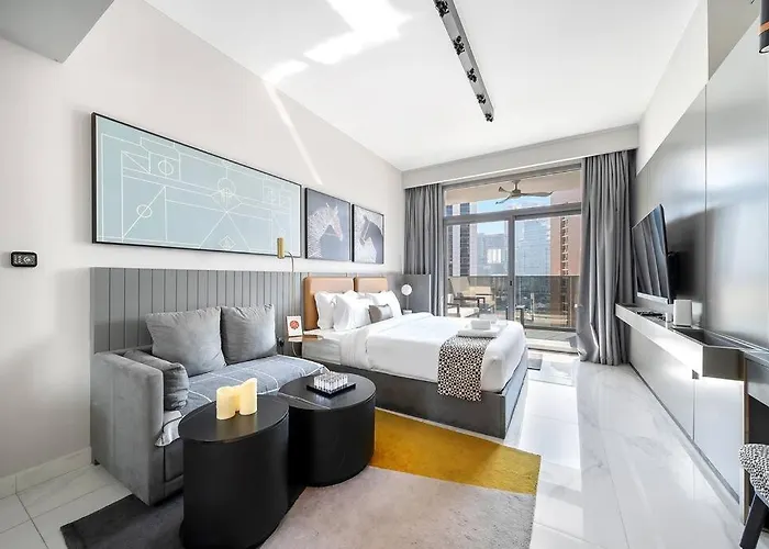 Offer 7 Min To Dxb Mall Downtown Studio