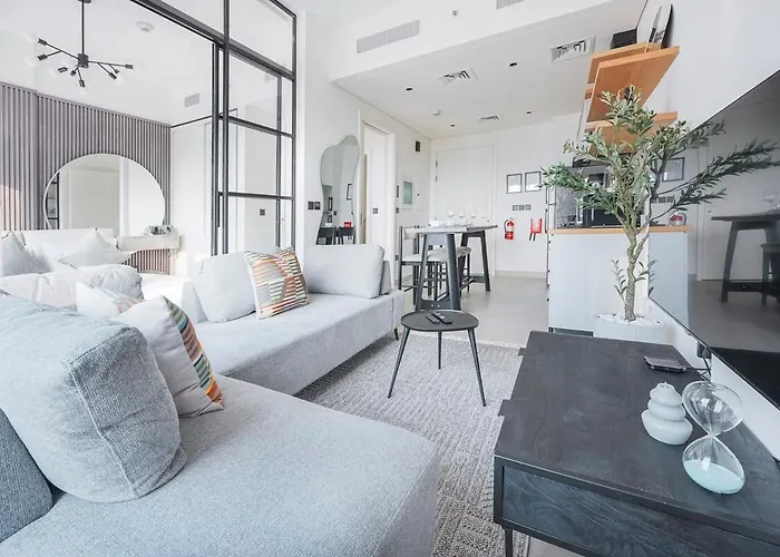 Soothing Studio Apartment In Collective Tower At Dubai Hills