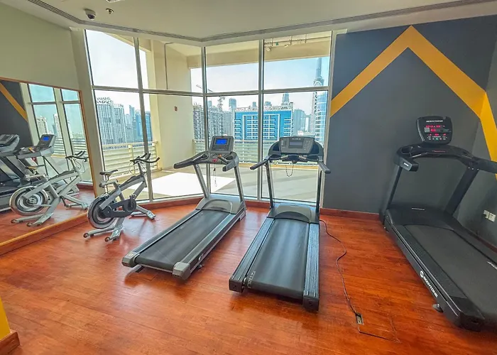 An Elegant Fully Furnished 1 Bedroom Apartment In Clayton Residency, Business Bay, Dubai