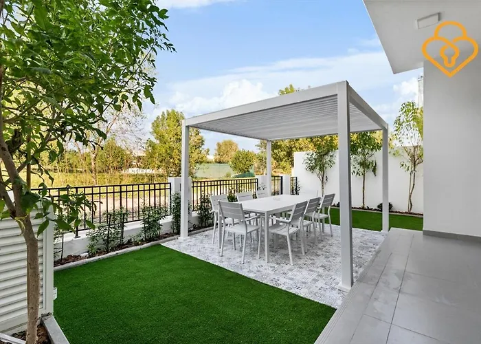 Keysplease 4Br, Nanny Room, Bbq, Garden, Malibu Beach Access, Damac Hills