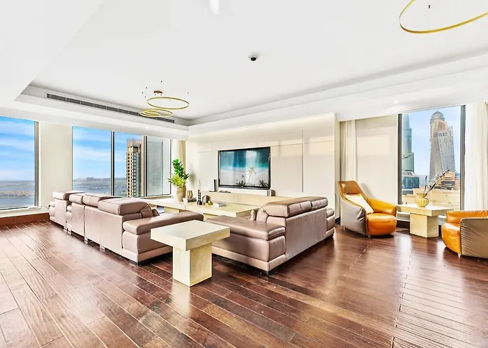 First Class Exceptional Penthouse Living In Jbr