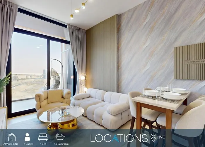 Binghatti Luna - Upgraded One Bedroom In Jvc