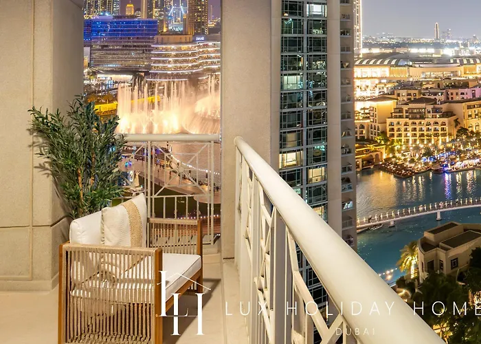 Lux The Burj Khalifa Fountain View Suite 2