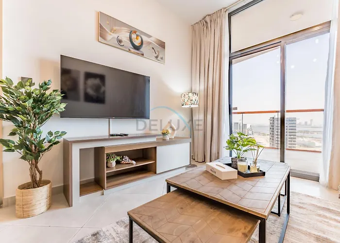 Community View 1Br With Balcony Near Downtown Dubai, Binghatti Avenue, Al Jaddaf By Deluxe Holiday Homes
