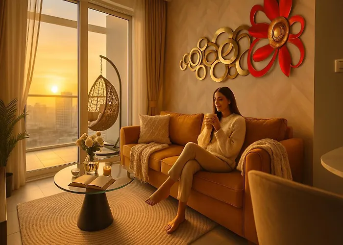 Keyrock Living - Luxury 1Br With Lake View At Reva