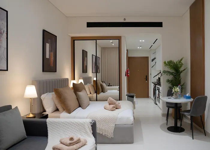 Lux Business Bay Studio With Jacuzzi & Canal View