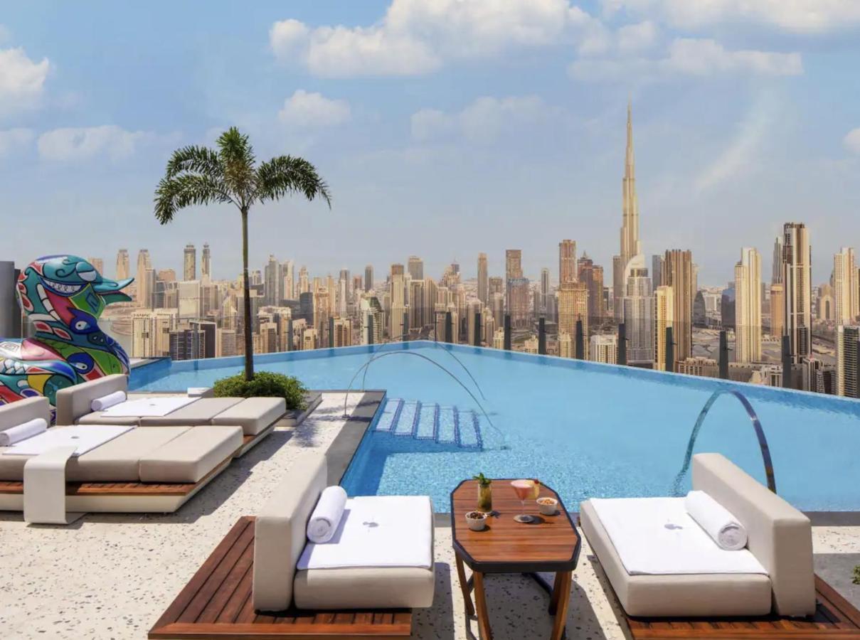 Sls Residences 5 Star Luxury Private Loft Duplex With Burj Khalifa View Apartment