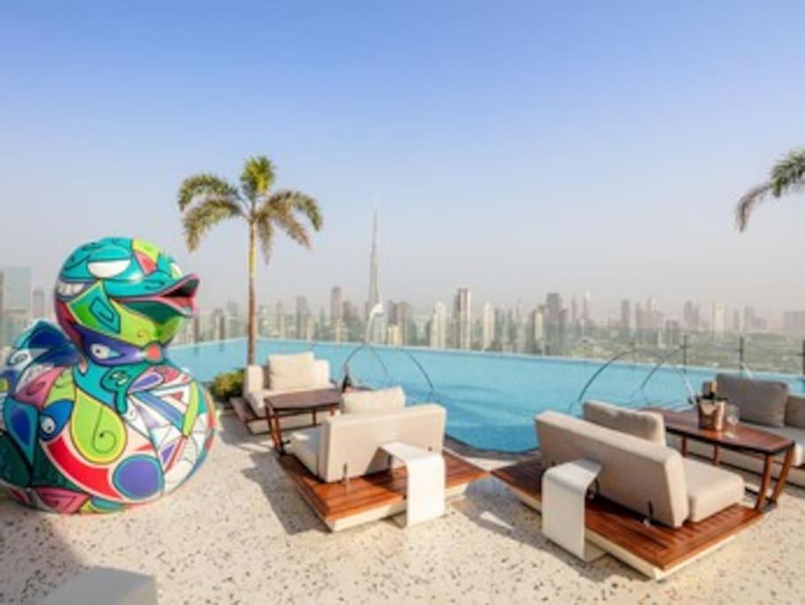Apartment Sls Residences 5 Star Luxury Private Loft Duplex With Burj Khalifa View