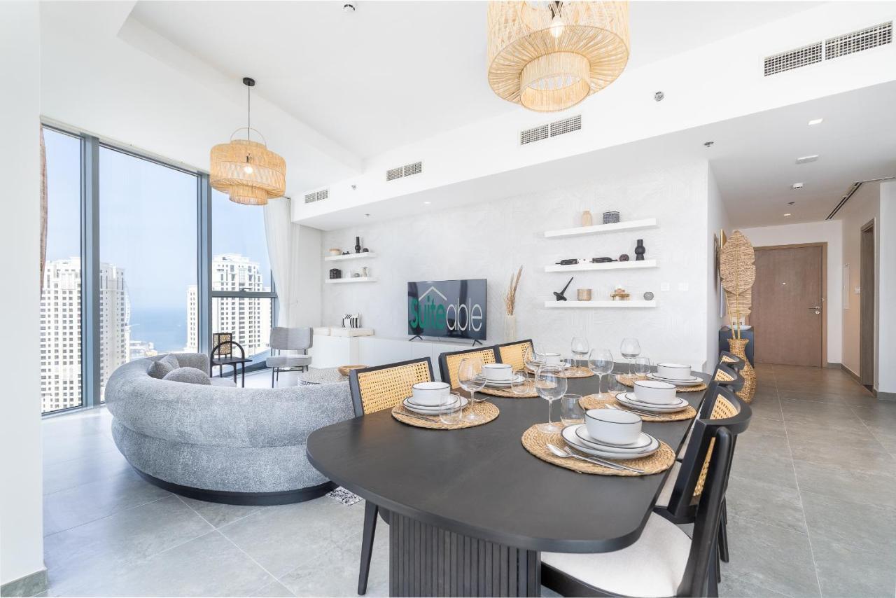 Urban Tropic 3 Bedroom With Full Sea View By Suiteable Interiors * Dubai