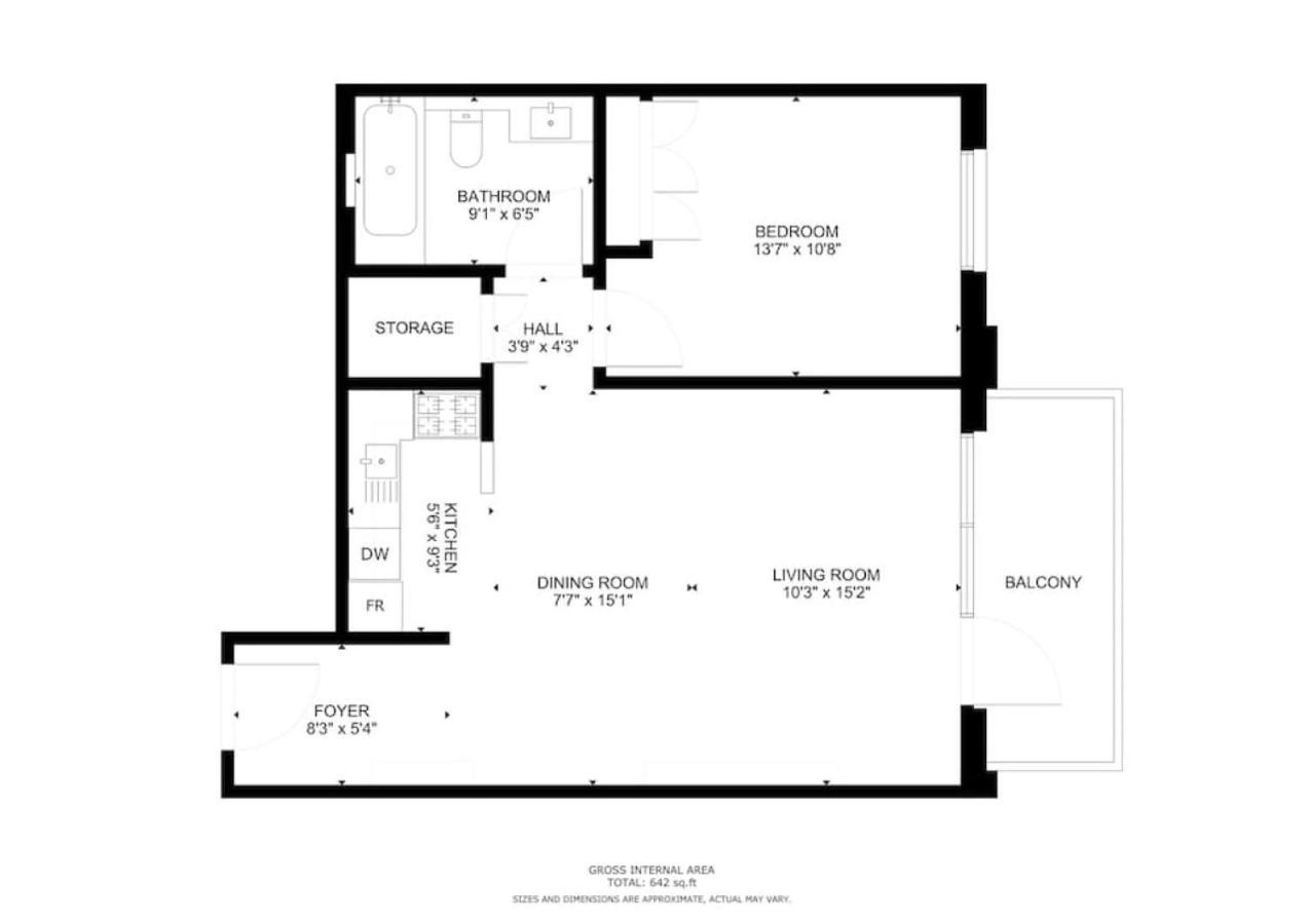 Creek Horizon Tower 2 - Colourful One Bedroom Apartment Dubai
