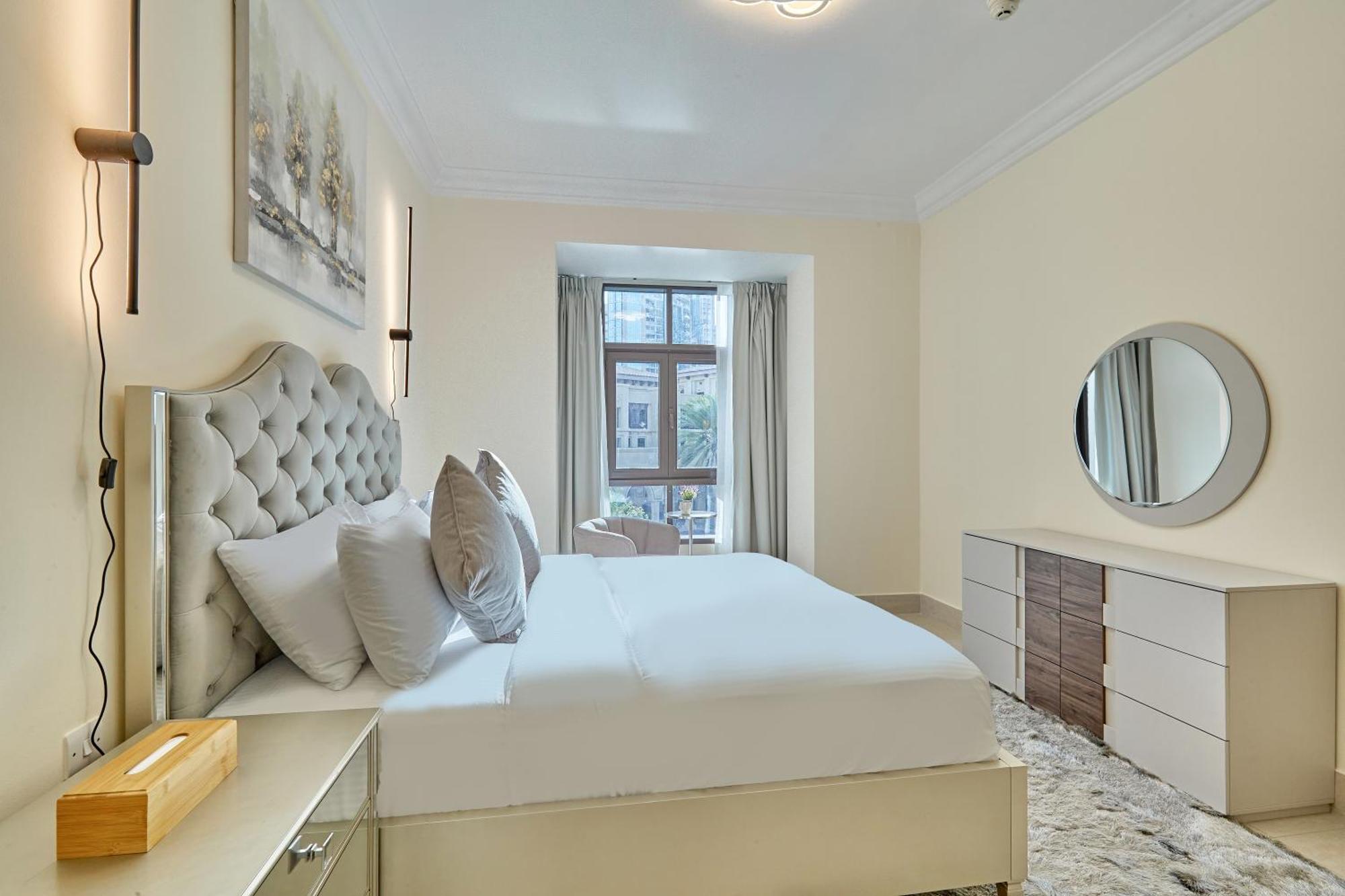 Golden Homes Souk Al Bahar Burj Khalifa View Tajer Residences 1br Mint Avenue Near , Mall & Burj Khalifa Apartment *
