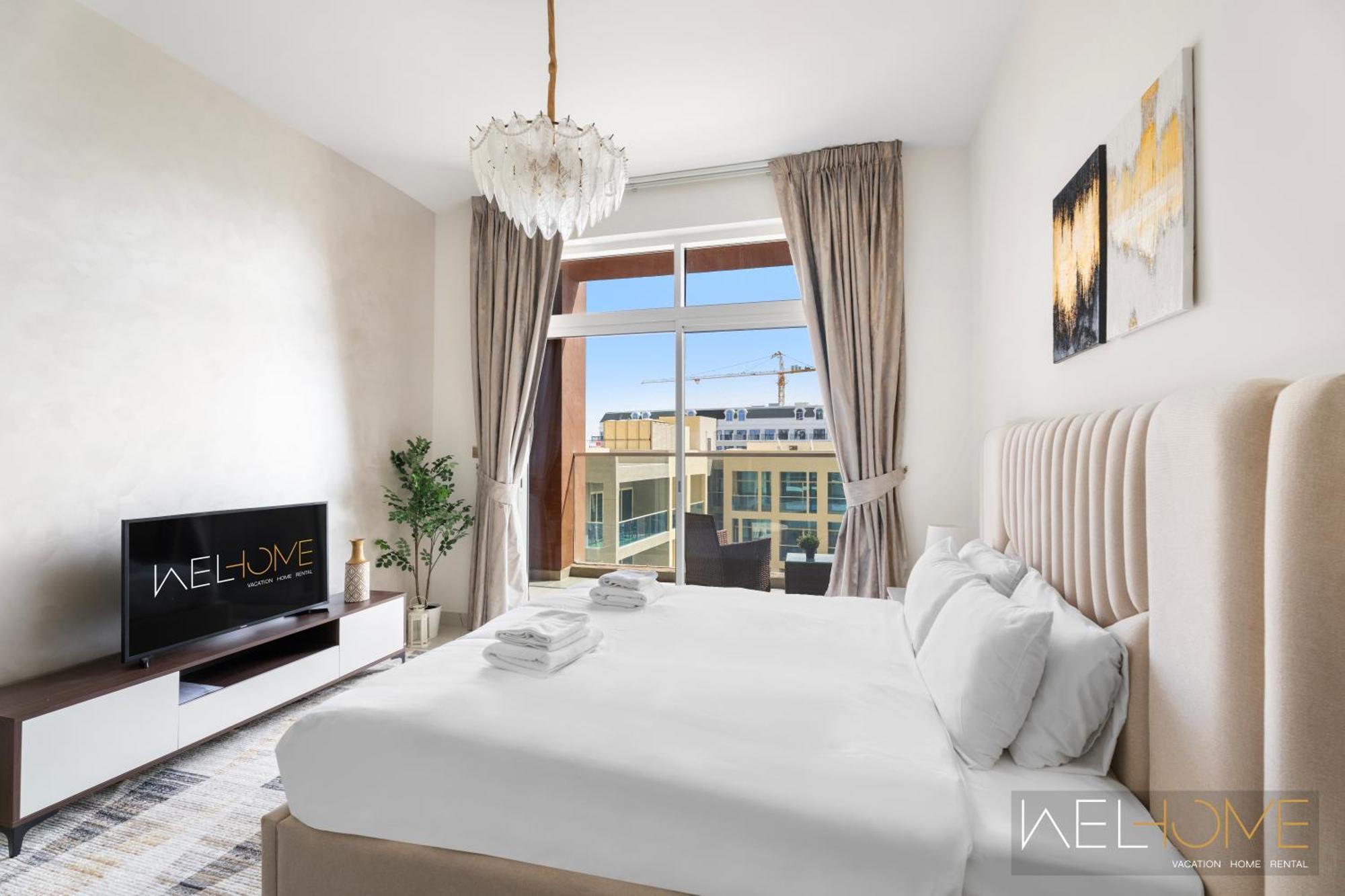 Welhome - Cozy Apt. With Private Balcony In Arjan Apartment