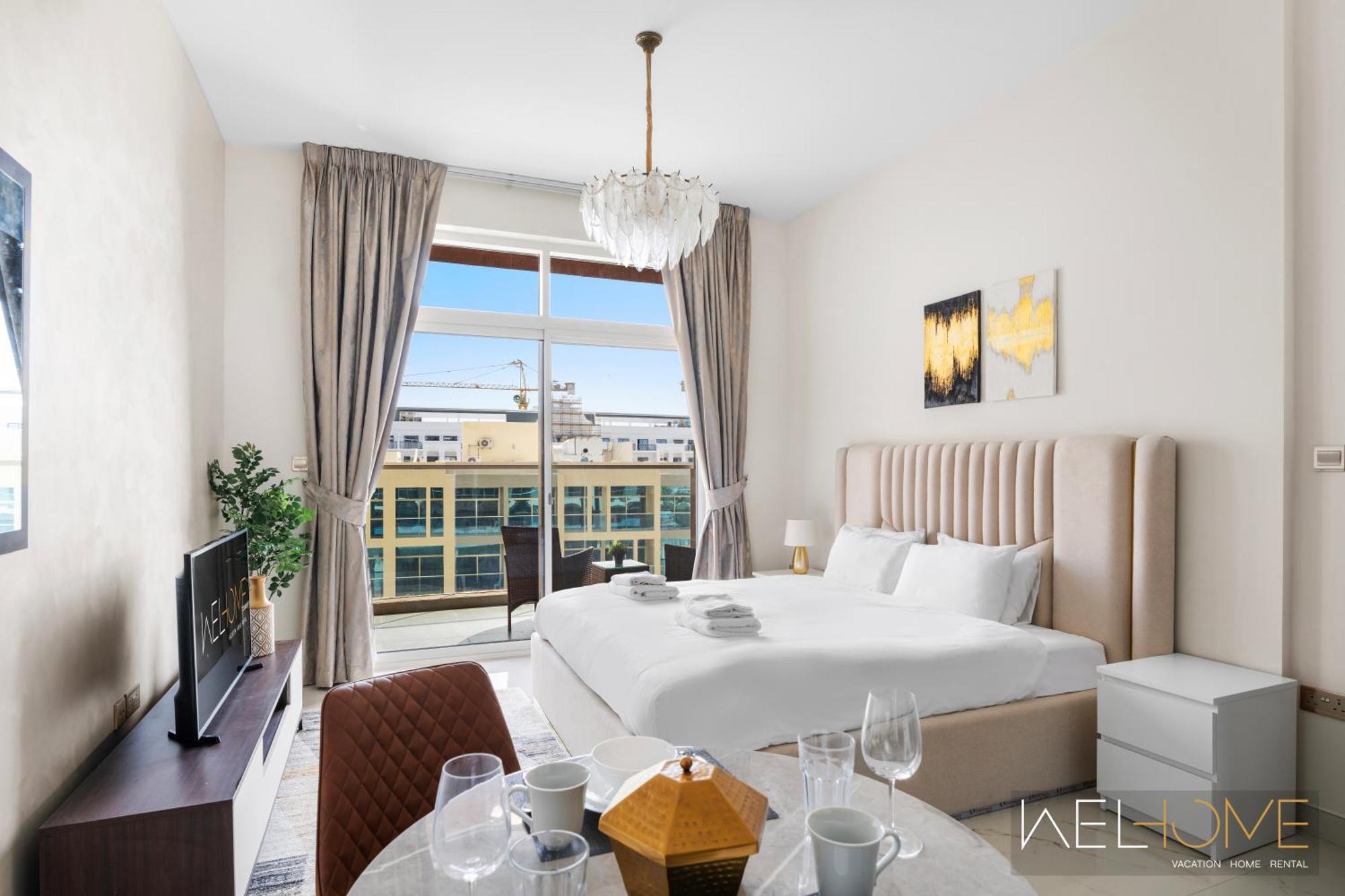 Welhome - Cozy Apt. With Private Balcony In Arjan Apartment Dubai