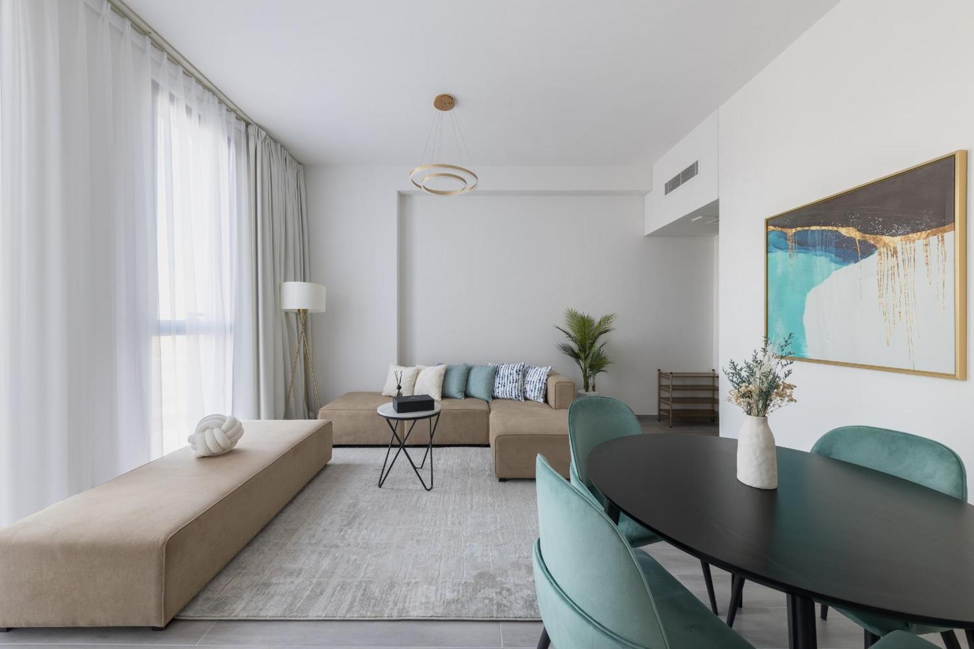 Fresh & Quiet 1br At Midtown Noor 4 Tower Apartment