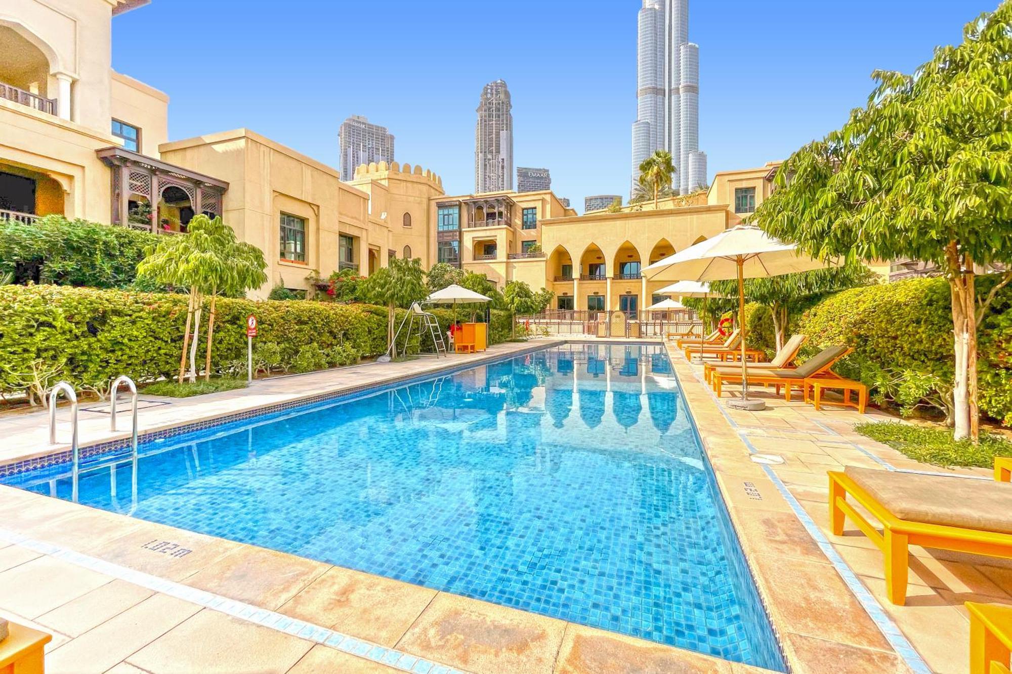 Golden Homes Souk Al Bahar Burj Khalifa View Tajer Residences 1br Mint Avenue Near , Mall & Burj Khalifa Dubai