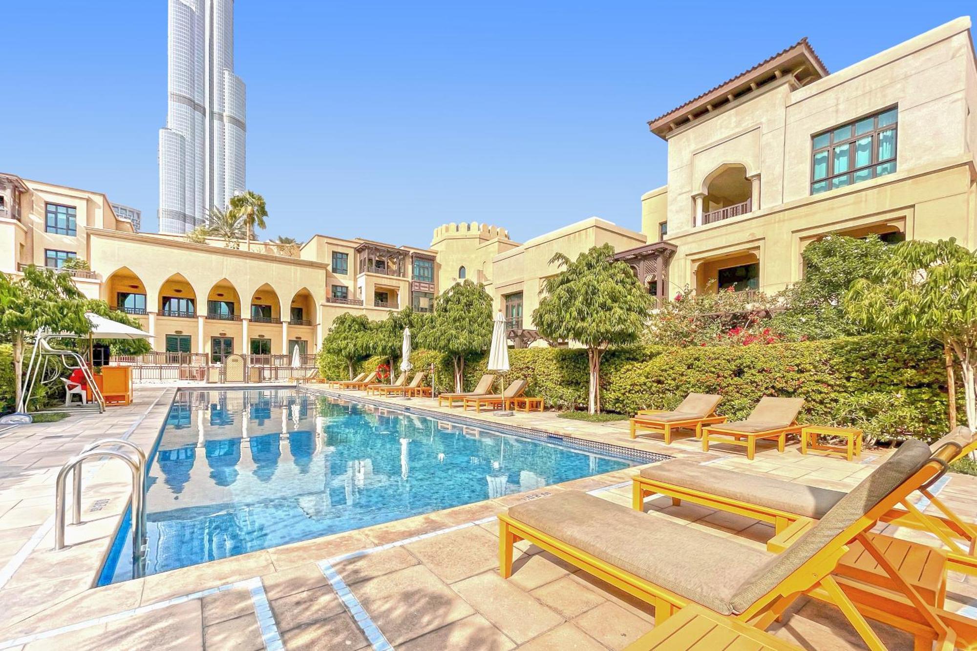 Golden Homes Souk Al Bahar Burj Khalifa View Tajer Residences 1br Mint Avenue Near , Mall & Burj Khalifa