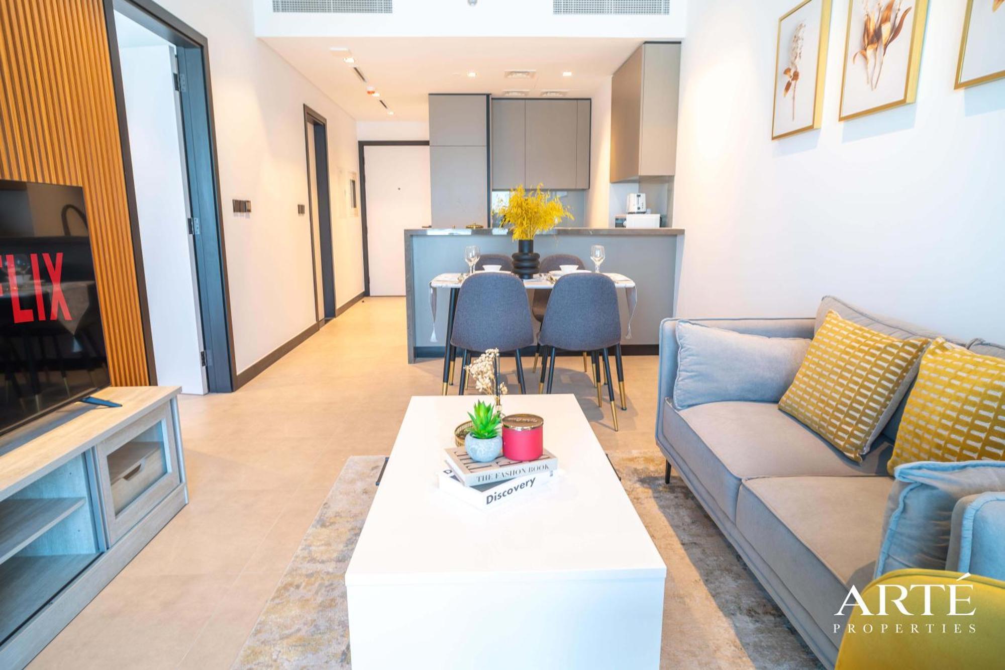 Apartment Arte - Elegant 1 Bedroom - Burj Khalifa View Dubai