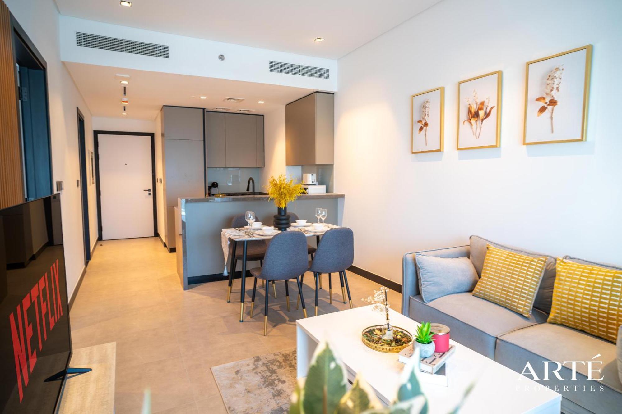 Arte - Elegant 1 Bedroom - Burj Khalifa View Dubai