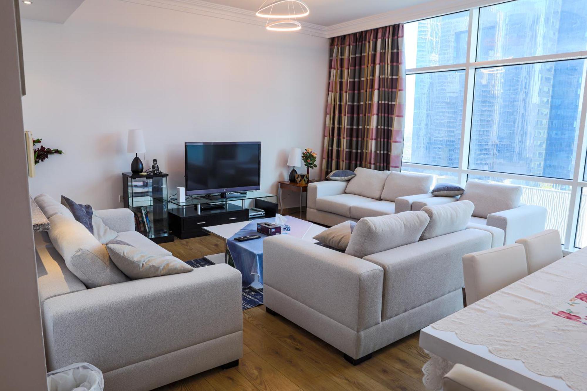 Apartment Mag218 Tower, 02 Bedrooms + Halll + Maids With Full Panoramic View In Marsa *