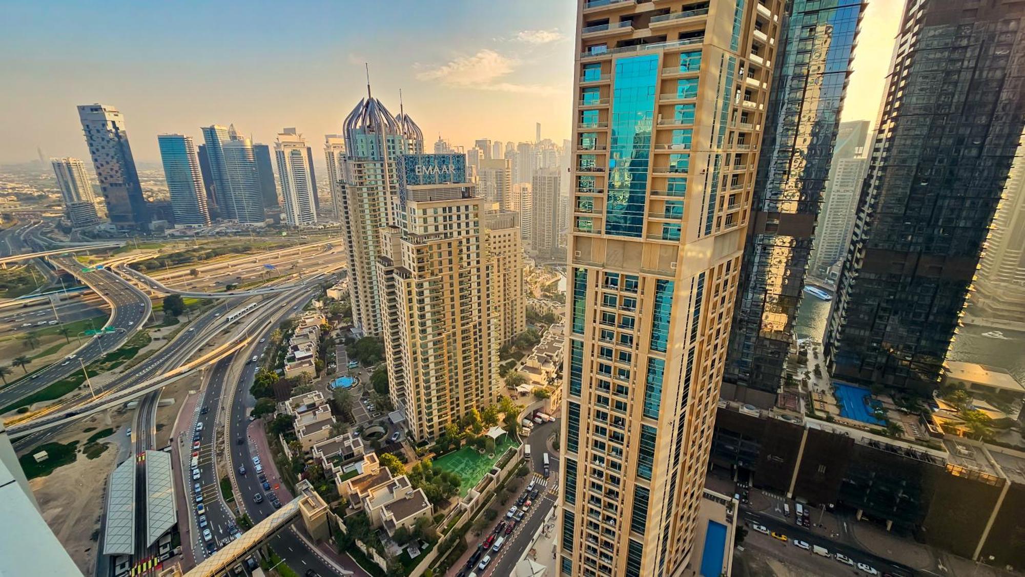 Mag218 Tower, 02 Bedrooms + Halll + Maids With Full Panoramic View In Marsa Dubai