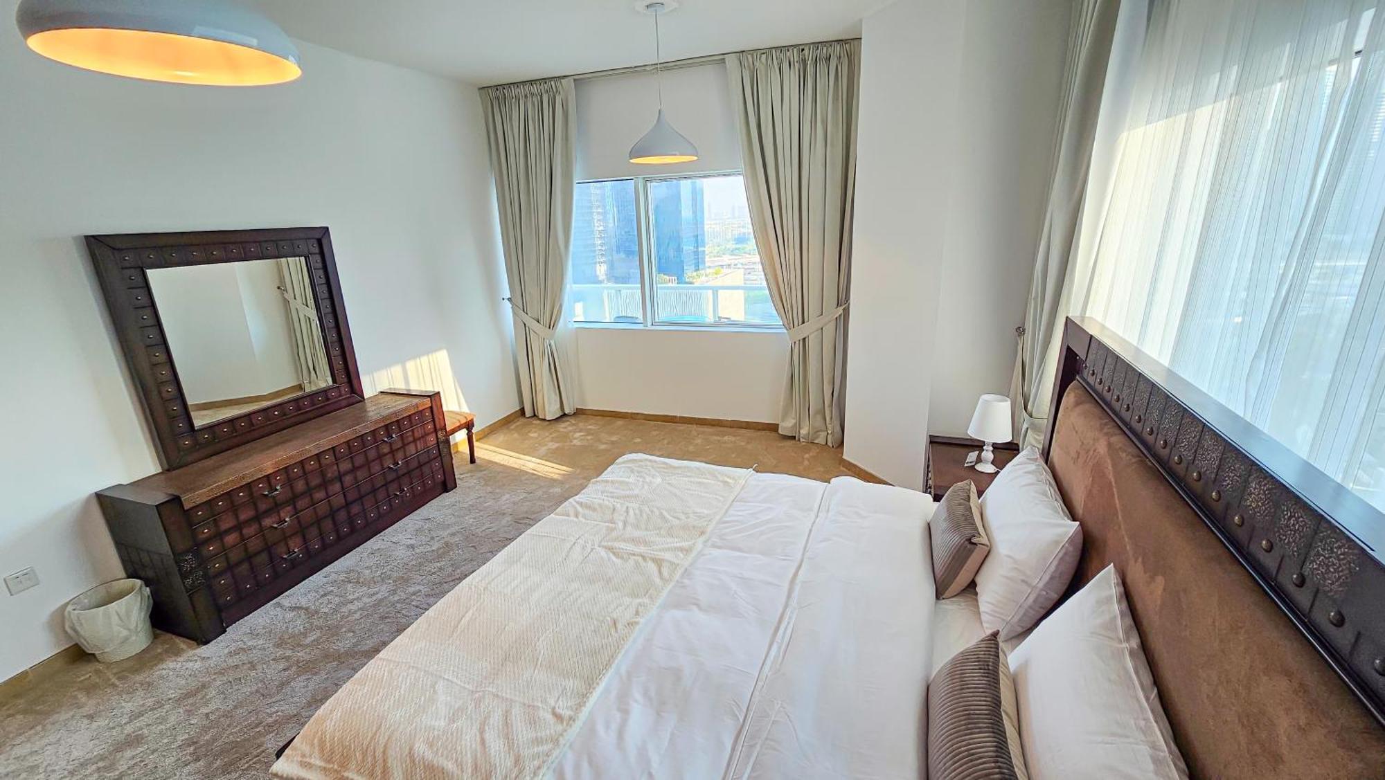 Mag218 Tower, 02 Bedrooms + Halll + Maids With Full Panoramic View In Marsa Apartment