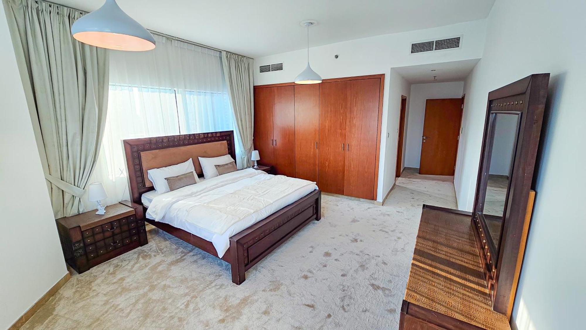 Mag218 Tower, 02 Bedrooms + Halll + Maids With Full Panoramic View In Marsa Apartment