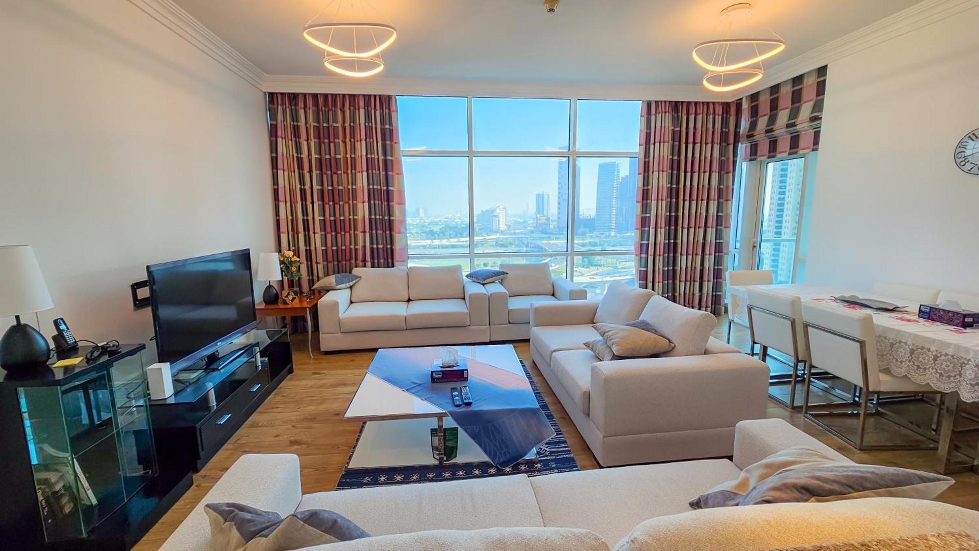 Mag218 Tower, 02 Bedrooms + Halll + Maids With Full Panoramic View In Marsa *