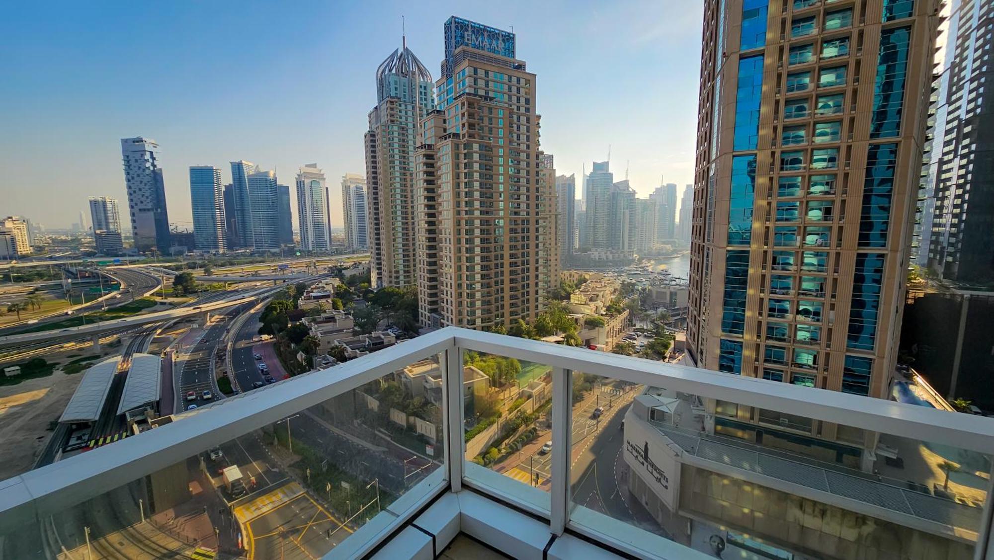 Mag218 Tower, 02 Bedrooms + Halll + Maids With Full Panoramic View In Marsa * Dubai