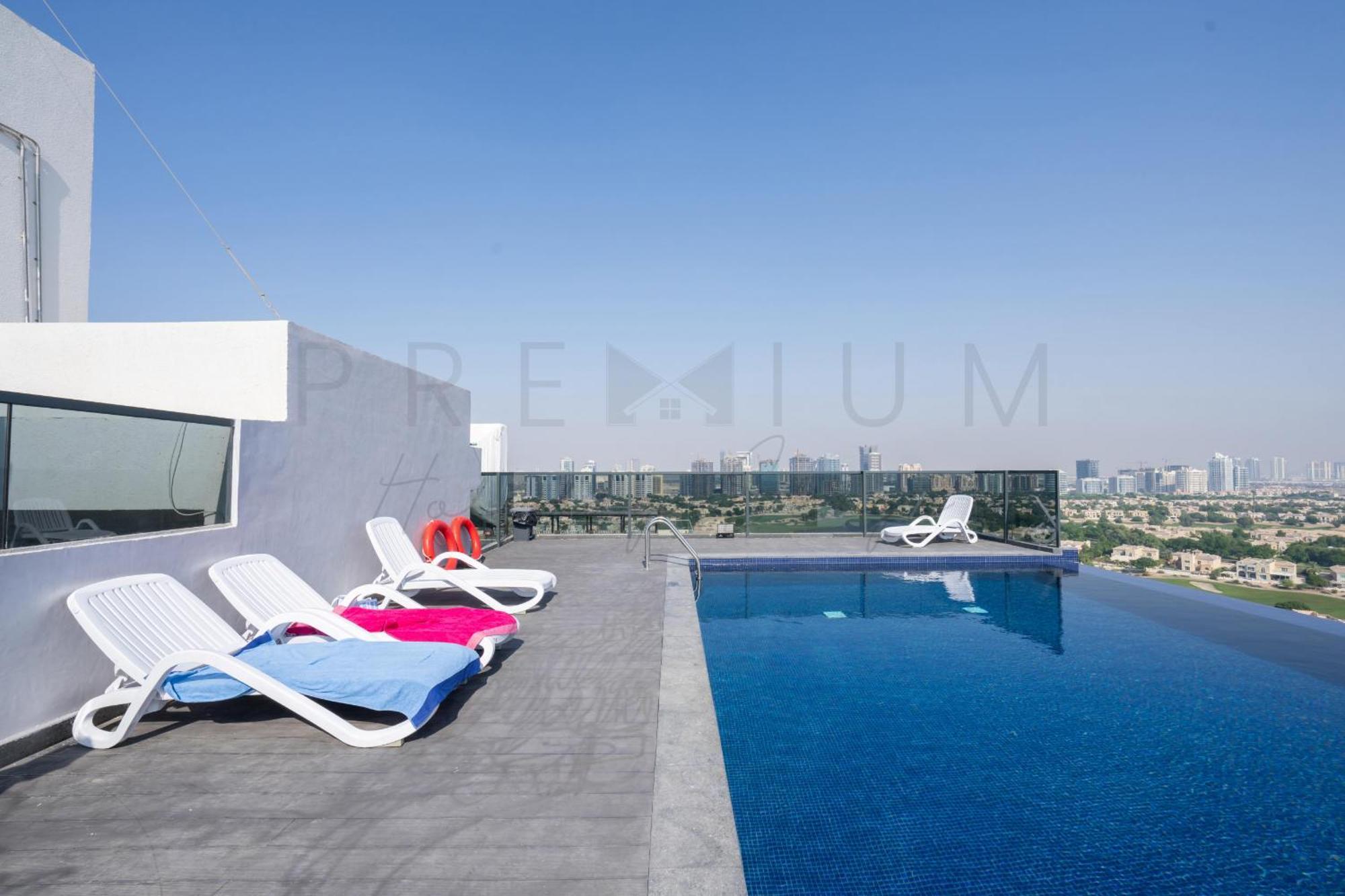 Studio-205 V2 Tower,dubai Sport Apartment *