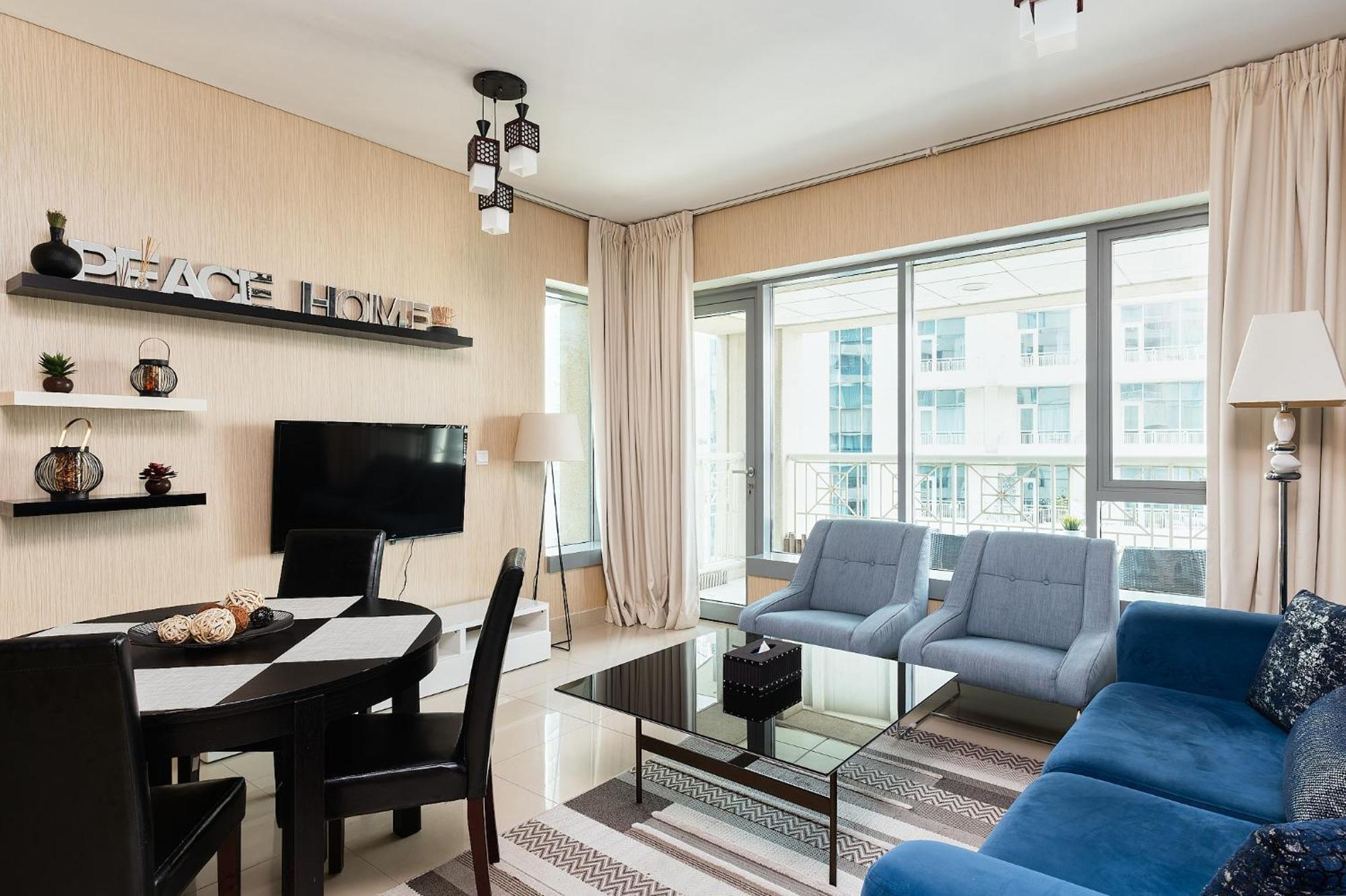 Bellavista - 1 Bedroom - With Extra - Partial Fountain View *