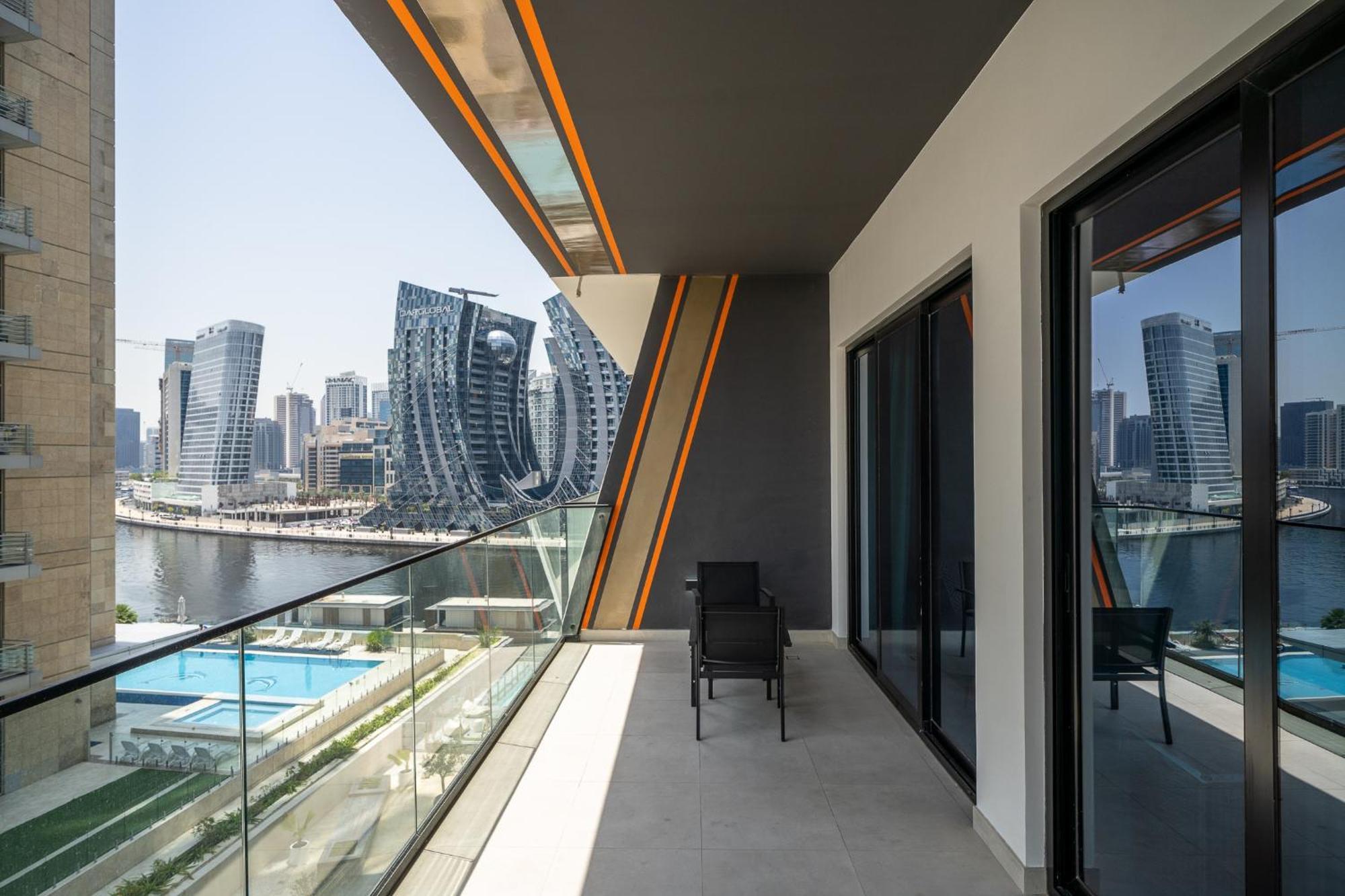 Apartment Alh Vacay 412 - Fascinating 1 Bedroom In Binghatti Canal *
