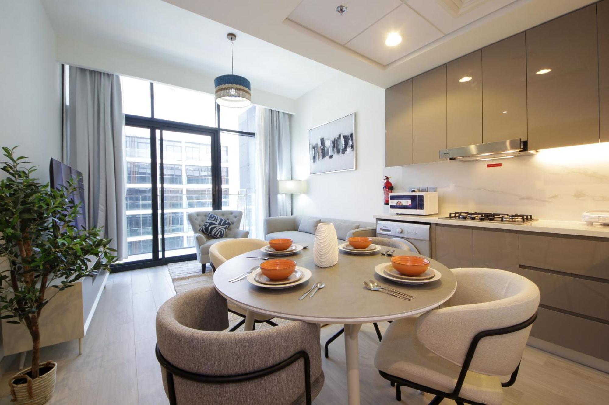 Silk Valley - 1b With Partial Burj Khalifa View Apartment *