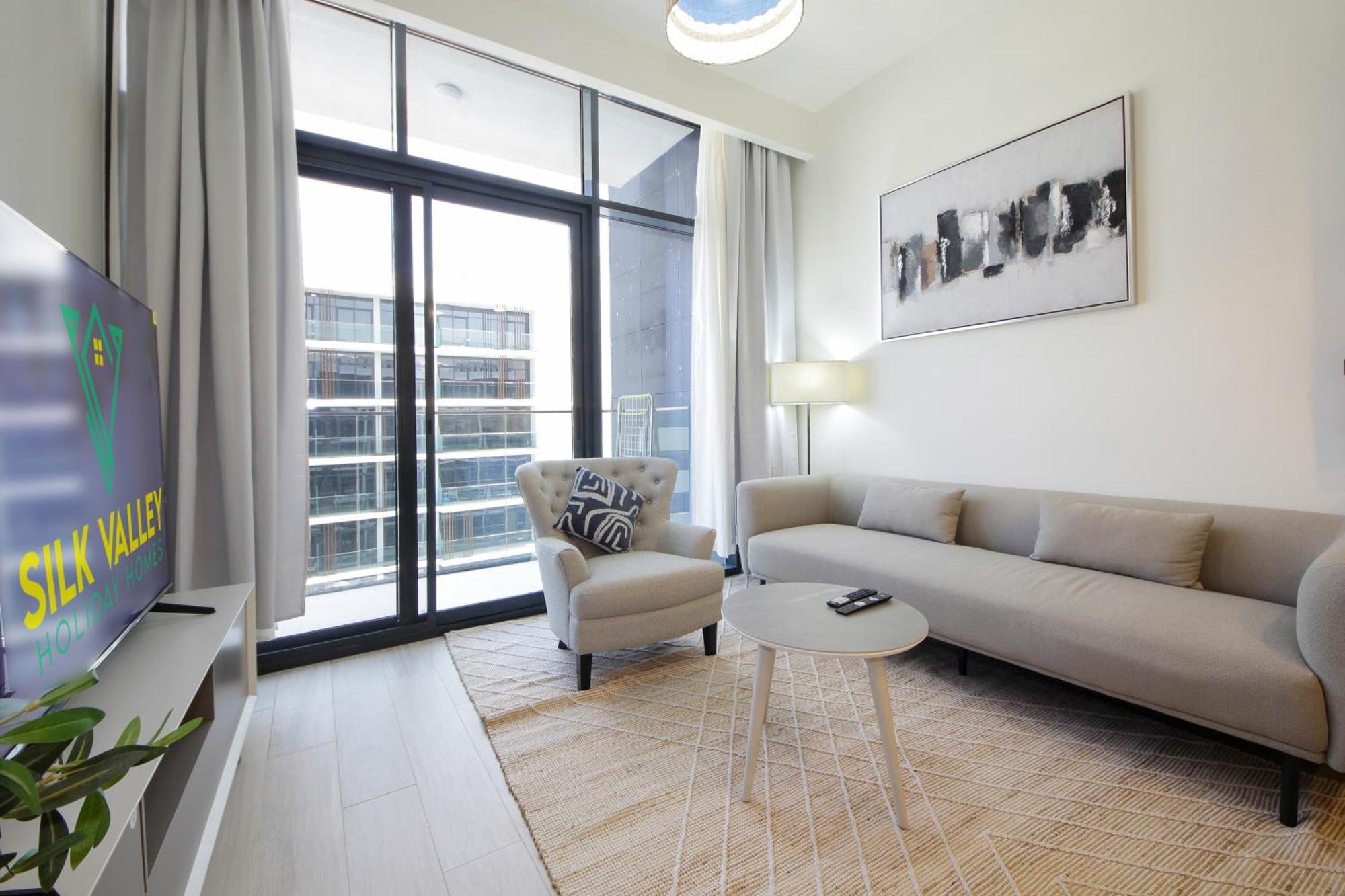Apartment Silk Valley - 1b With Partial Burj Khalifa View *