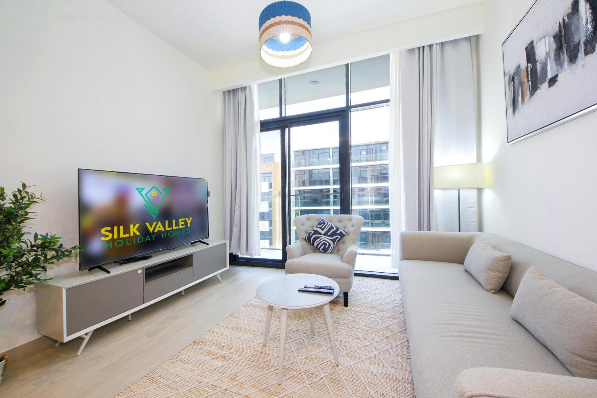 Silk Valley - 1b With Partial Burj Khalifa View * Dubai