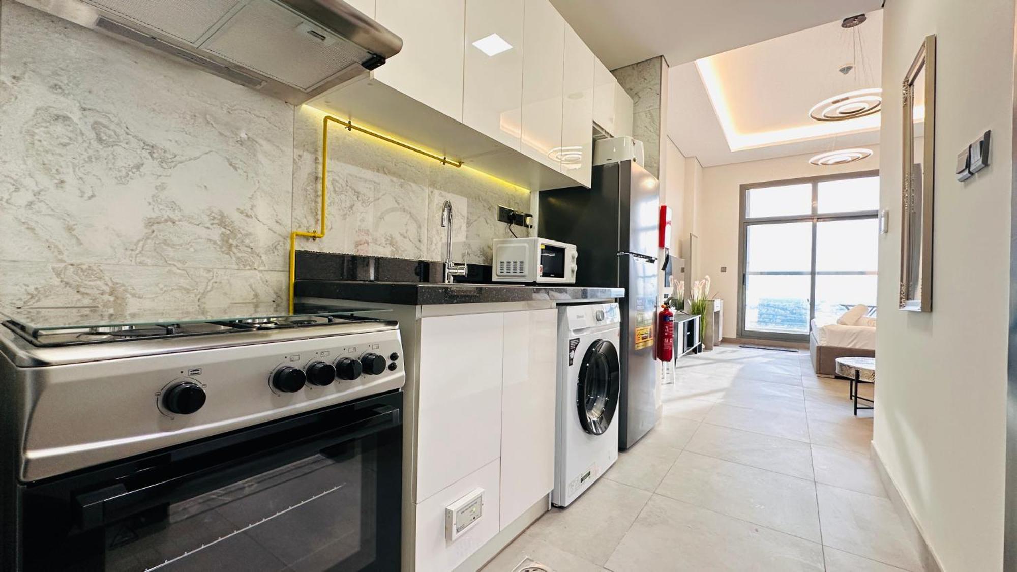 Oval Tower Furnished Studio Business Bay Apartment Dubai