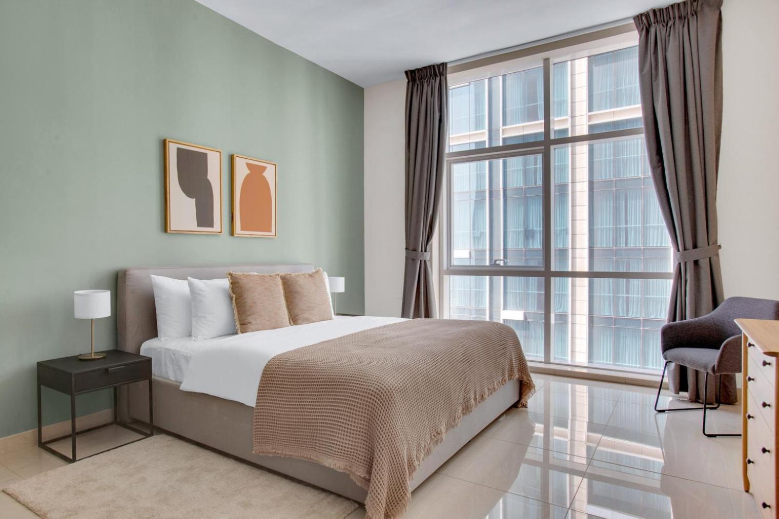 Blueground Duja Tower View Pool Gym Dxb-1108