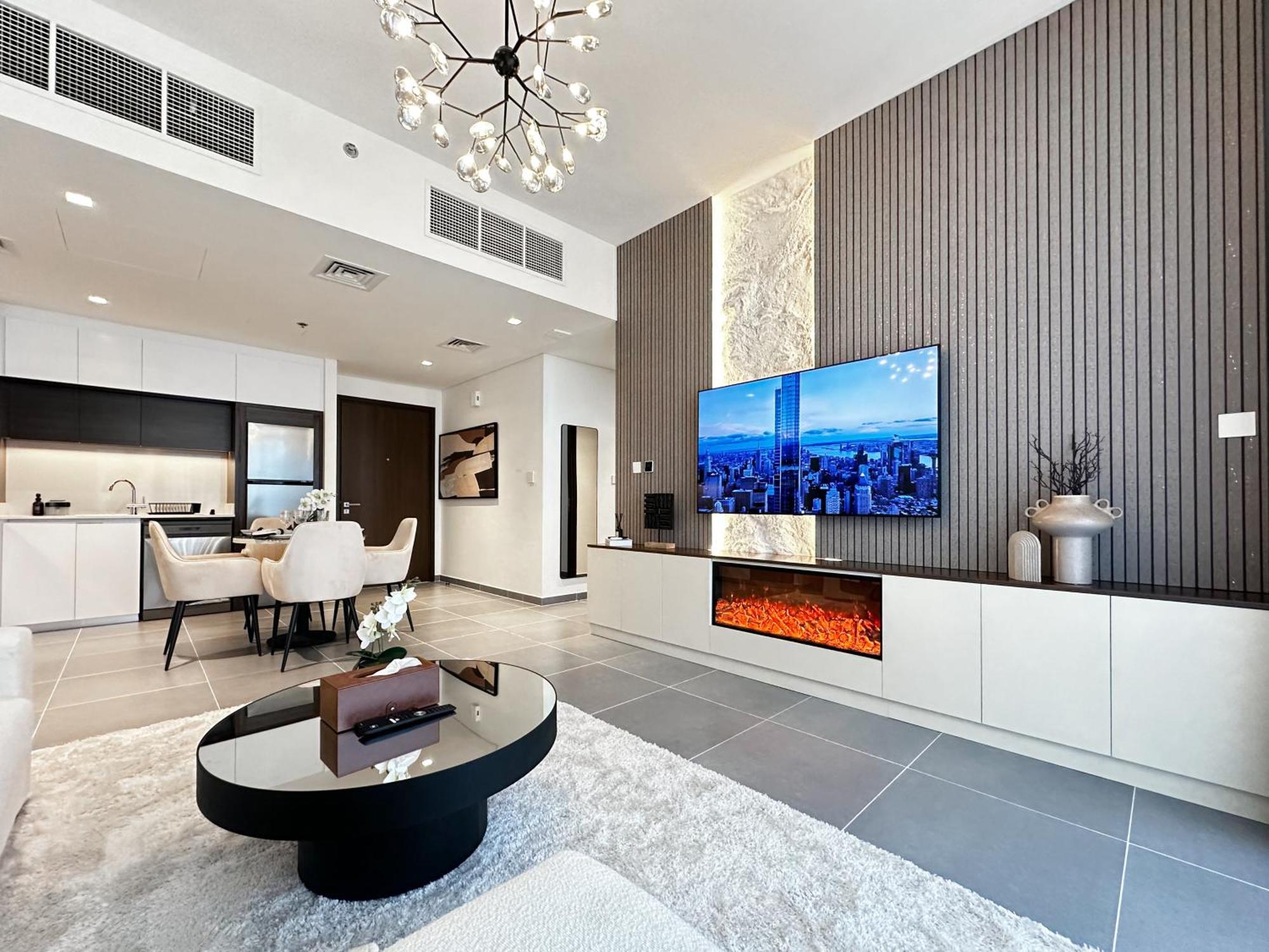Trophy - Ultra Luxury With Fireplace Apartment Dubai