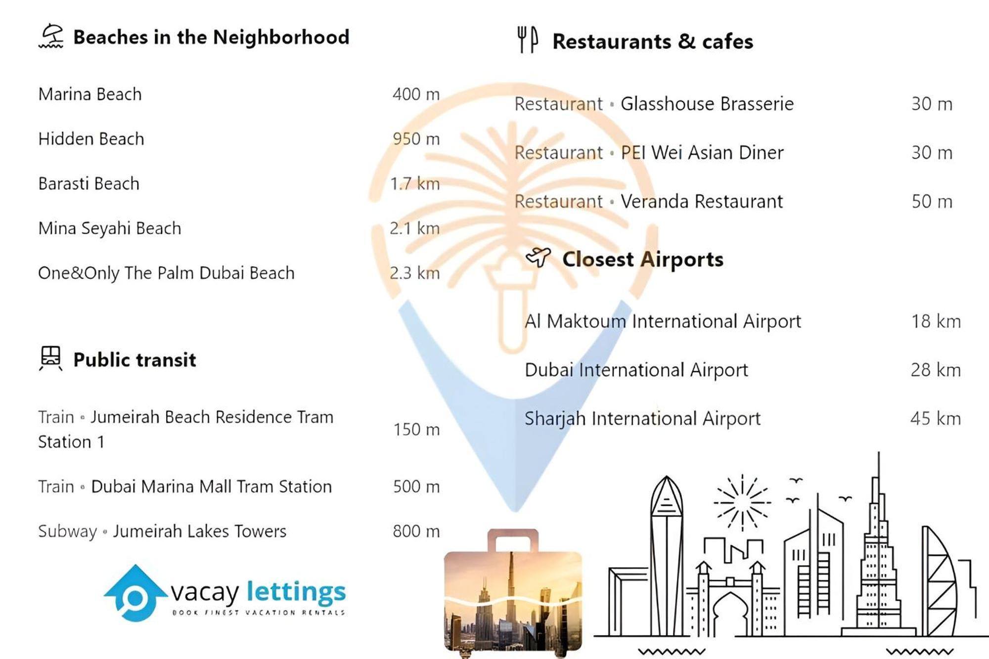 Apartment Vacay Lettings - Bay Tower - Dubai