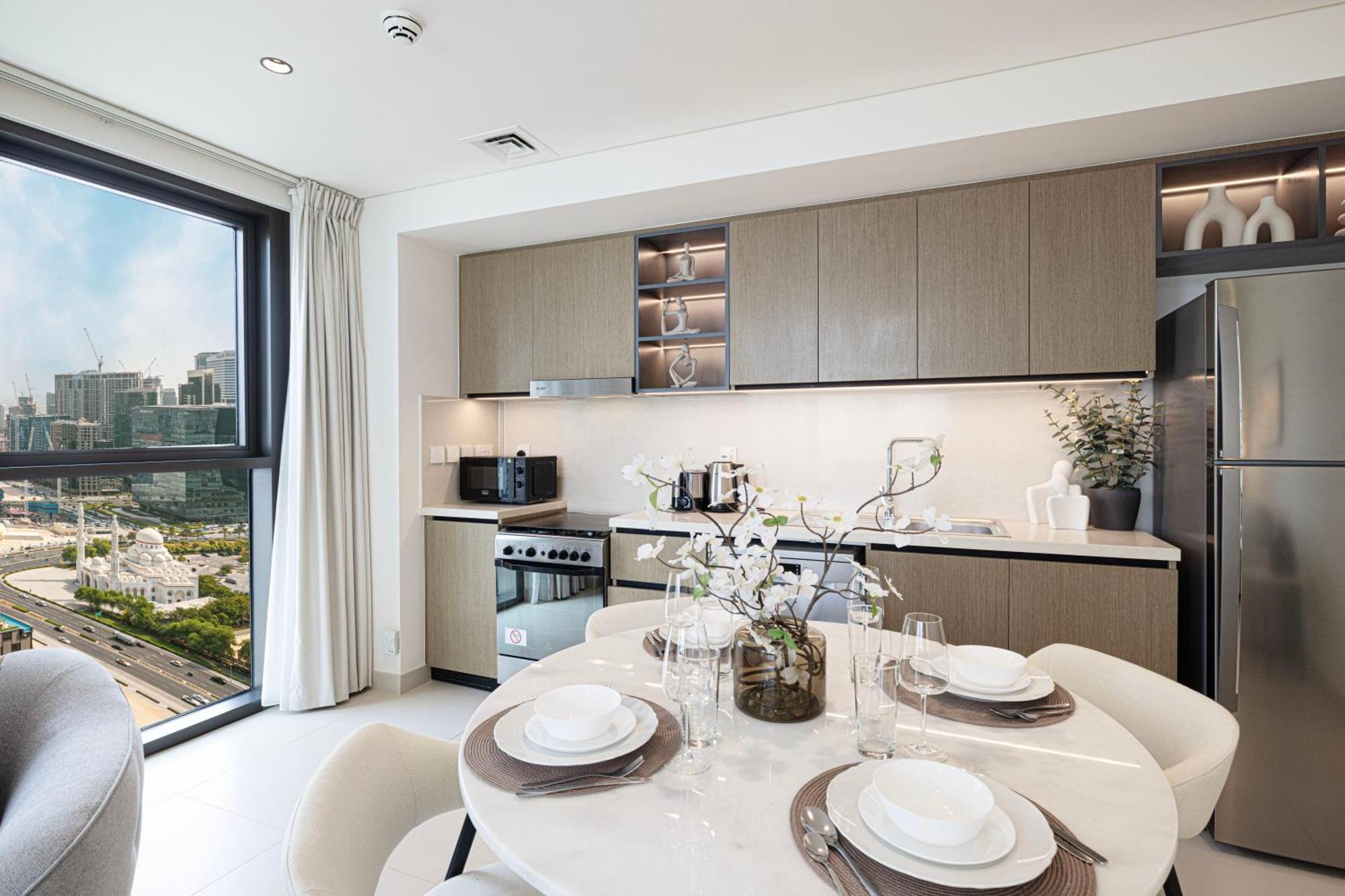 High-rise Chic, Burj Crown, Opera Boulevard View, By Mall Dubai