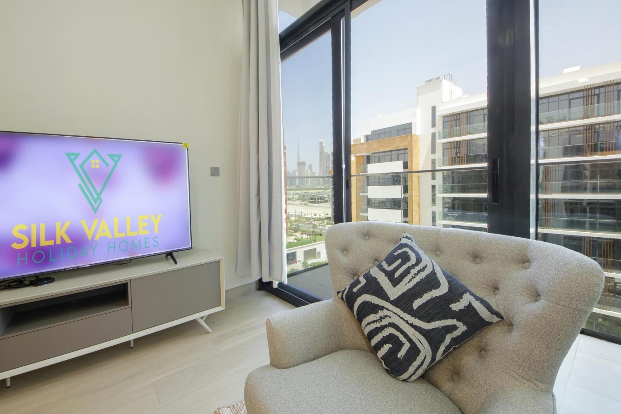 Silk Valley - 1b With Partial Burj Khalifa View Apartment