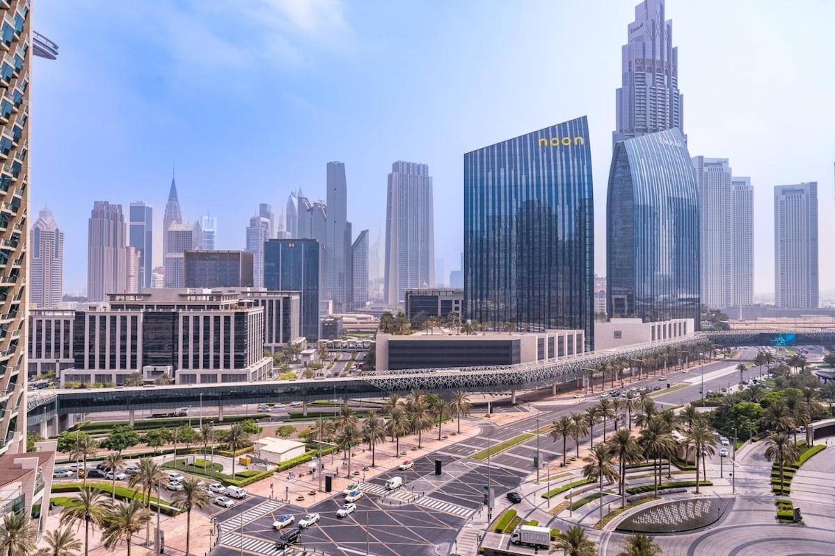 Chic For 4 With Burj Khalifa Views Dubai