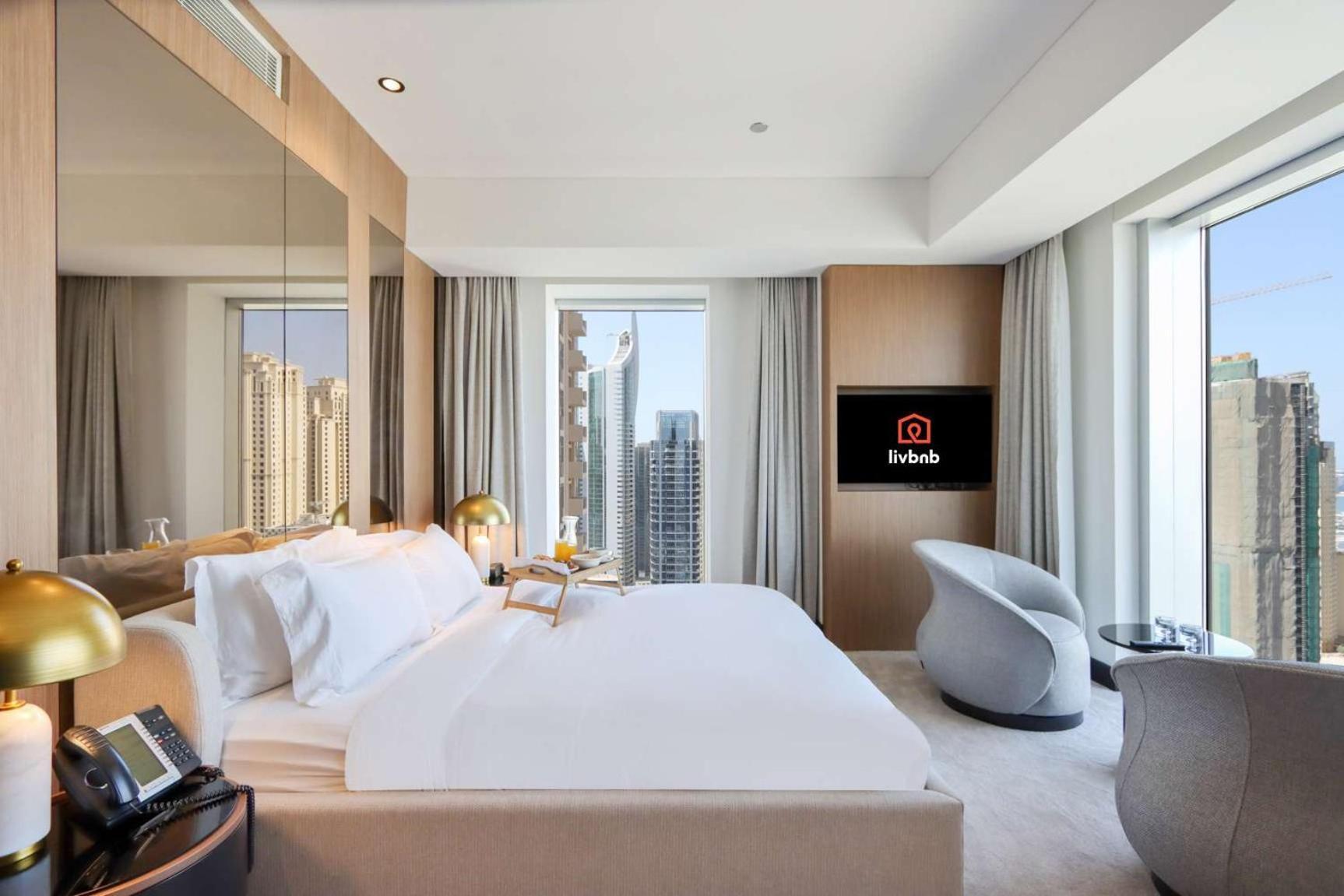 Livbnb - Luxurious 1br In Jw Marriott & Marina Views * Dubai