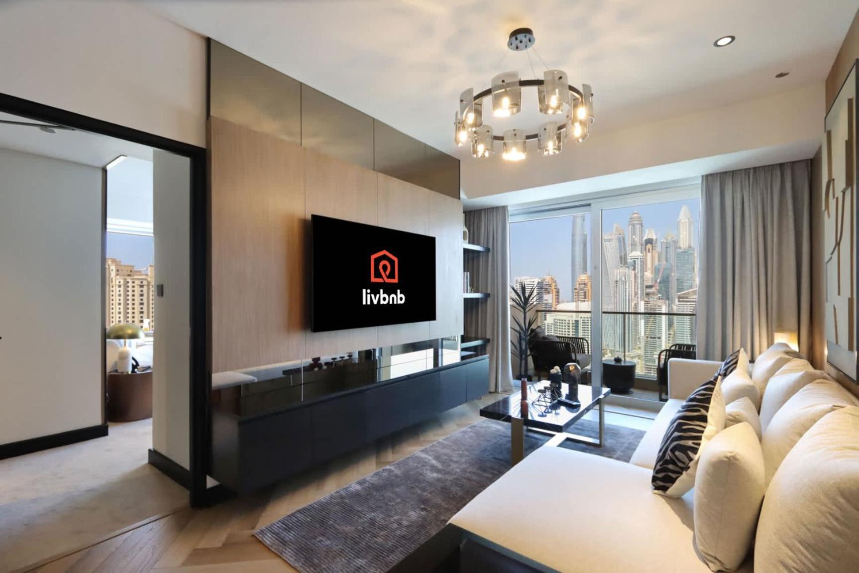 Livbnb - Luxurious 1br In Jw Marriott & Marina Views * Dubai