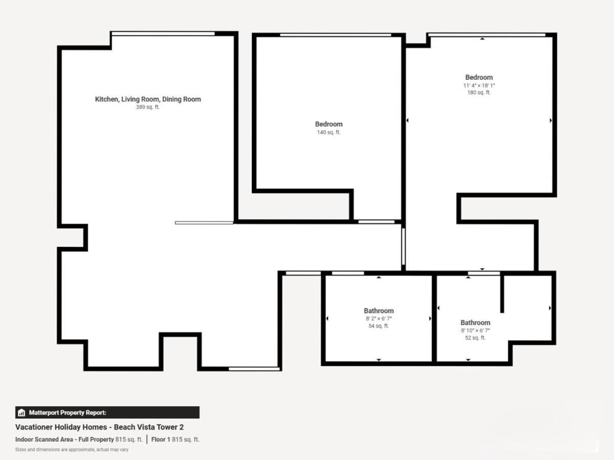 Vista 2 - Two Bedroom With Partial Sea View * Dubai