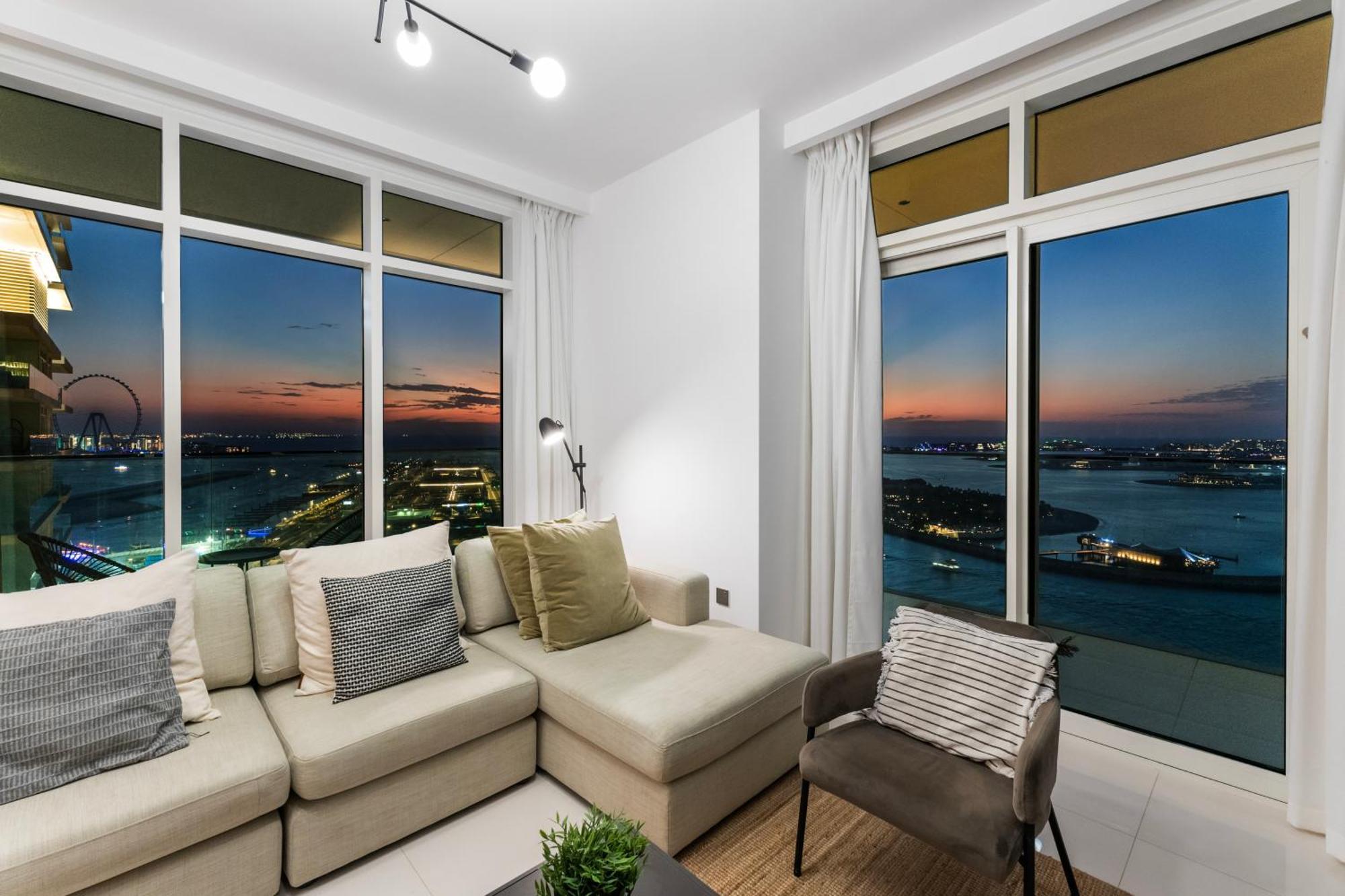 Apartment Private - 2 Bedroom Full Palm View Dubai