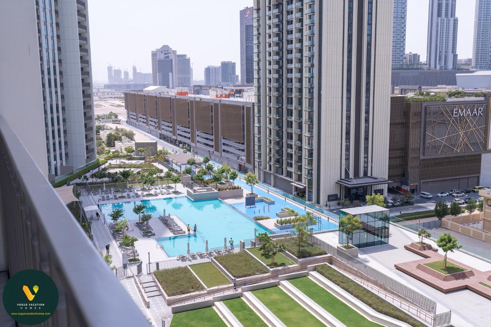 Downtown Views Ii - Vogue Two Bedroom With 2 Balconies And Full Burj Khalifa, Opposite Mall Skybridge