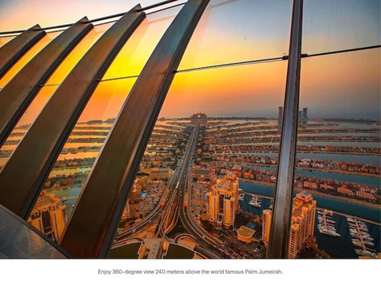 Iconic Views At The Palm Tower Vista Oases Apartment *
