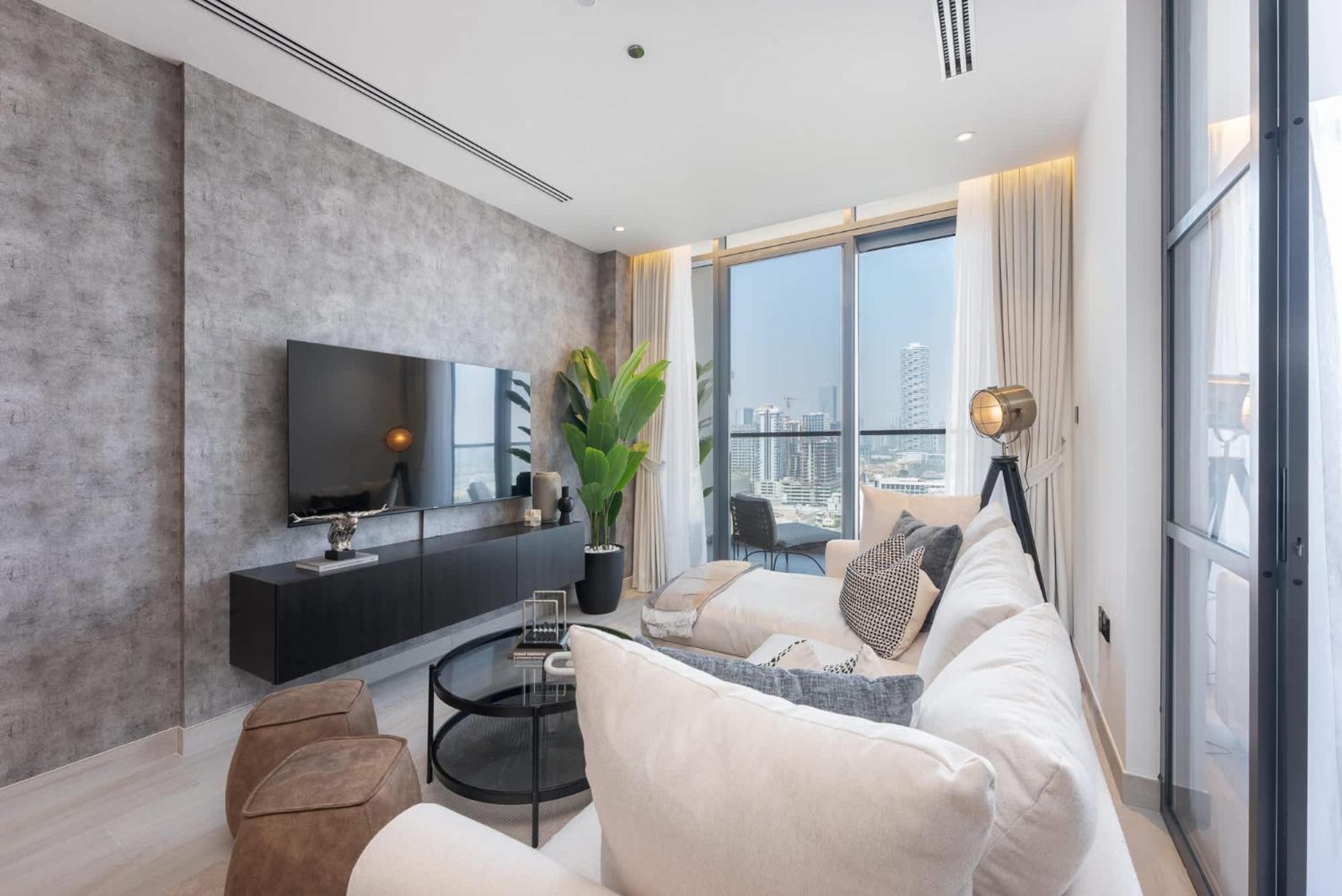 Elegant And Cozy 1-bedroom With Balcony Views In Jvt Apartment Dubai
